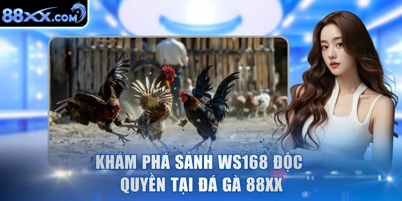 Khám phá sảnh WS168 độc quyền tại đá gà 88XX